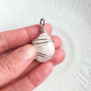 Petalit valódi ásvány medál - ékszer - nyaklánc - medál - Meska.hu