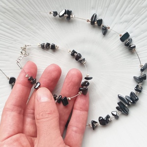 Valódi hematit ásvány ékszer szett - ékszer - ékszerszett - Meska.hu