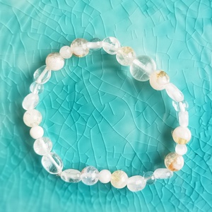 Citrin karkötő valódi ásvánnyal - Meska.hu