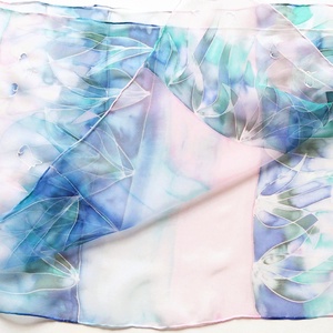 Pirkadat tiszta selyem sál - ruha & divat - sál, sapka, kendő - sál - Meska.hu