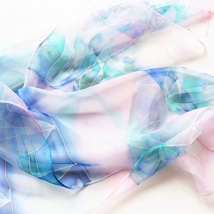 Pirkadat tiszta selyem sál - Meska.hu