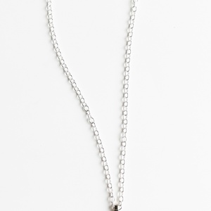 Füstkvarc/türkiz valódi ásvány medál - ékszer - nyaklánc - medál - Meska.hu