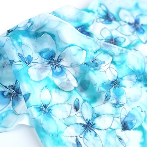  Kristályvölgy tiszta selyem sál - ruha & divat - sál, sapka, kendő - sál - Meska.hu