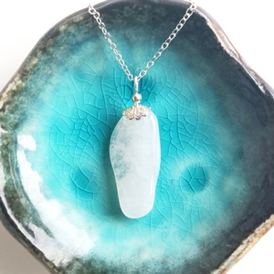 Petalit valódi ásvány nyaklánc - Meska.hu