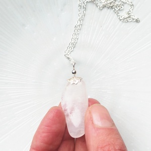 Petalit valódi ásvány nyaklánc - ékszer - nyaklánc - medálos nyaklánc - Meska.hu