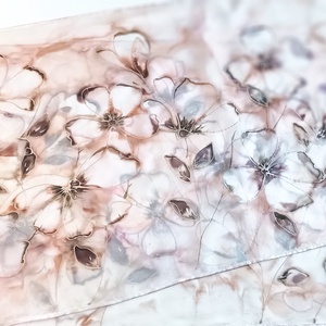 Lothlórien tiszta selyem sál - ruha & divat - sál, sapka, kendő - sál - Meska.hu