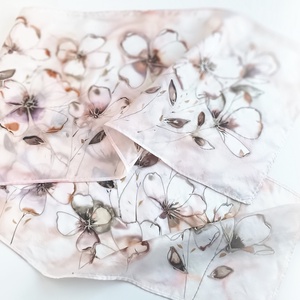 Tünderév tiszta selyem sál - ruha & divat - sál, sapka, kendő - sál - Meska.hu