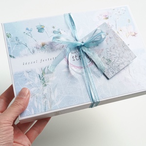 Petalit ásvány nyakláncos selyemstóla ajándékszett - ékszer - nyaklánc - medálos nyaklánc - Meska.hu