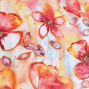 C'est la vie tiszta selyemstóla, Ruha & Divat, Sál, Sapka, Kendő, Stóla, Ékszerkészítés, MESKA