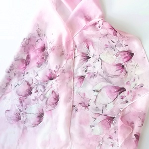 Hercegnők kertje tiszta selyem sál - ruha & divat - sál, sapka, kendő - sál - Meska.hu