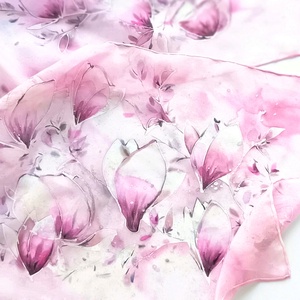 Hercegnők kertje tiszta selyem sál - Meska.hu