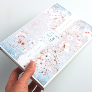 Mágneses díszdoboz selyemsálakhoz - otthon & életmód - dekoráció - asztal és polc dekoráció - díszdoboz - Meska.hu