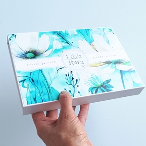 Mágneses díszdoboz selyemsálakhoz - otthon & életmód - dekoráció - asztal és polc dekoráció - díszdoboz - Meska.hu