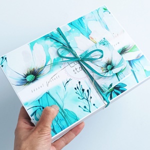 Mágneses díszdoboz selyemsálakhoz - otthon & életmód - dekoráció - asztal és polc dekoráció - díszdoboz - Meska.hu