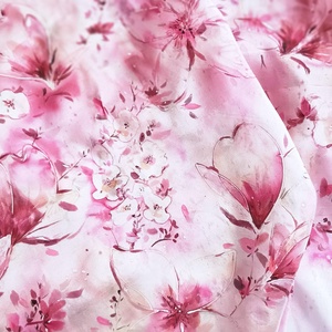 Japán kert tiszta selyem stóla - ruha & divat - sál, sapka, kendő - stóla - Meska.hu