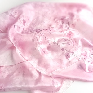 Sakura tiszta selyem stóla - ruha & divat - sál, sapka, kendő - stóla - Meska.hu