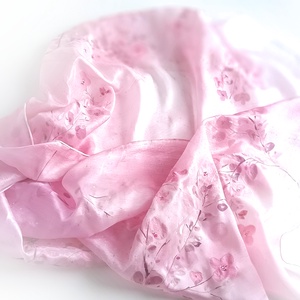 Sakura tiszta selyem stóla - ruha & divat - sál, sapka, kendő - stóla - Meska.hu