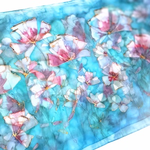 Hawaii éjszakák tiszta selyem stóla - ruha & divat - sál, sapka, kendő - sál - Meska.hu