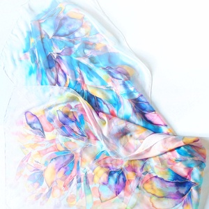 Rio De Janeiro extra nagy hernyóselyem stóla - ruha & divat - sál, sapka, kendő - stóla - Meska.hu