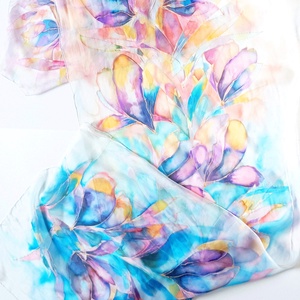 Rio De Janeiro extra nagy hernyóselyem stóla - ruha & divat - sál, sapka, kendő - stóla - Meska.hu