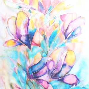 Rio De Janeiro extra nagy hernyóselyem stóla - ruha & divat - sál, sapka, kendő - stóla - Meska.hu