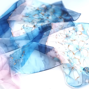 Csillagpart tiszta selyem sál - ruha & divat - sál, sapka, kendő - sál - Meska.hu