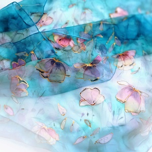 Szentivánéji álom tiszta selyem sál - ruha & divat - sál, sapka, kendő - sál - Meska.hu