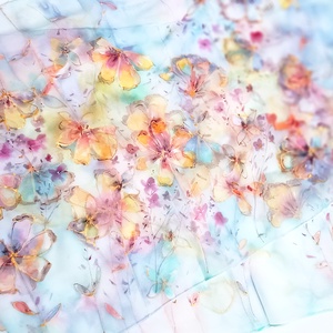 Szín-pompa tiszta selyem sál - ruha & divat - sál, sapka, kendő - sál - Meska.hu