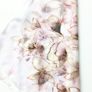 Vanília tiszta selyem kendő - ruha & divat - sál, sapka, kendő - sál - Meska.hu