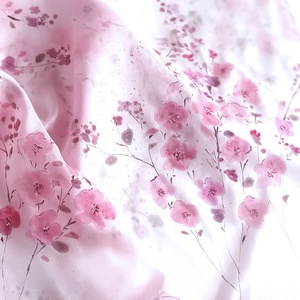 Sakura tiszta selyem stóla - ruha & divat - sál, sapka, kendő - sál - Meska.hu