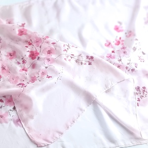 Sakura tiszta selyem stóla - ruha & divat - sál, sapka, kendő - sál - Meska.hu