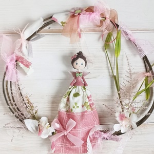 Hercegnős koszorú - otthon & életmód - dekoráció - ajtó- és ablak dekoráció - ajtódísz & kopogtató - Meska.hu