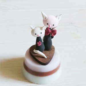 Cicás csoki szappan - szépségápolás - szappan & fürdés - kézműves szappan - Meska.hu