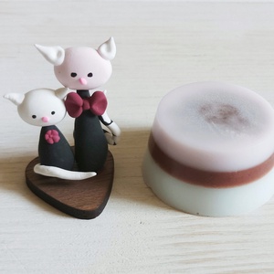 Cicás csoki szappan - szépségápolás - szappan & fürdés - kézműves szappan - Meska.hu