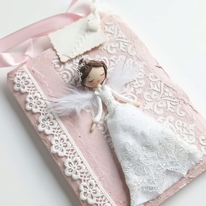 Angyal ajtódísz 3D-s személyre szabható felirattal, Játék & Sport, Baba & babaház, Baba, Gyurma, MESKA