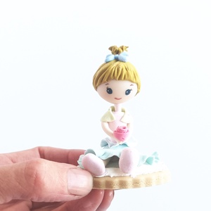 Mini keksz kislánnyal - otthon & életmód - dekoráció - dísztárgy - Meska.hu