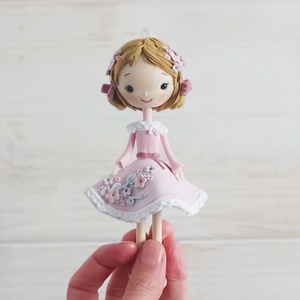 Kislány felakasztható - otthon & életmód - dekoráció - manók - Meska.hu