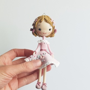 Kislány felakasztható - otthon & életmód - dekoráció - manók - Meska.hu