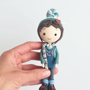 Manó dísz (felakasztható) - karácsony - karácsonyi lakásdekoráció - karácsonyfadíszek - Meska.hu