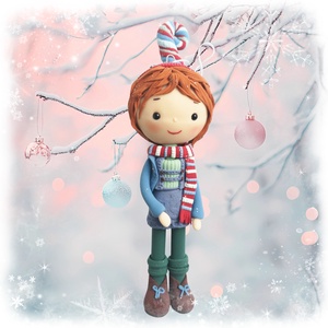 Manó dísz (felakasztható), Karácsony, Karácsonyi lakásdekoráció, Karácsonyfadíszek, , MESKA