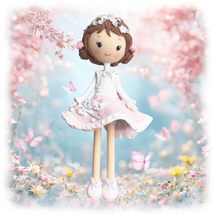 Kislány felakasztható, Otthon & Életmód, Dekoráció, Manók, , MESKA