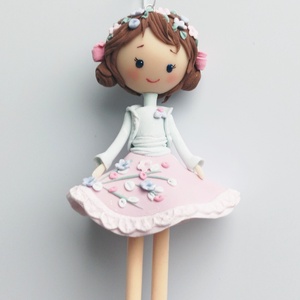 Kislány felakasztható - otthon & életmód - dekoráció - manók - Meska.hu