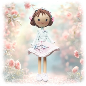 Kislány felakasztható, Otthon & Életmód, Dekoráció, Manók, , MESKA