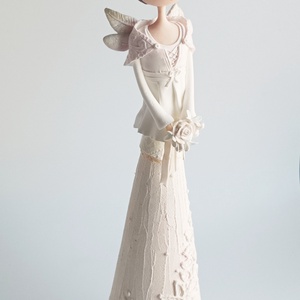 Nagyméretű angyal (54 cm magas) - otthon & életmód - dekoráció - asztal és polc dekoráció - asztaldísz - Meska.hu