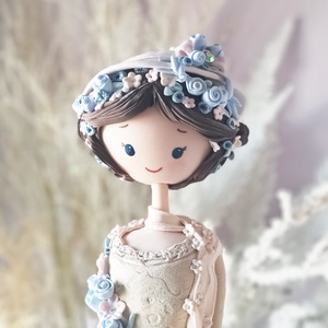 Virágos angyal (55 cm), Otthon & Életmód, Dekoráció, Dísztárgy, , MESKA