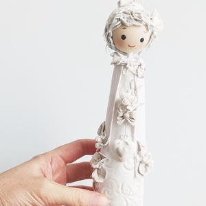 Tündér királyfi - karácsony - karácsonyi lakásdekoráció - karácsonyfadíszek - Meska.hu