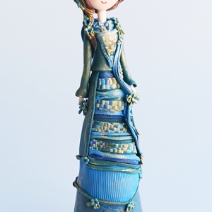 Hercegnő baba (23 cm magas) - otthon & életmód - dekoráció - dísztárgy - Meska.hu