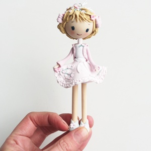 Kislány felakasztható (szőke) - otthon & életmód - dekoráció - manók - Meska.hu