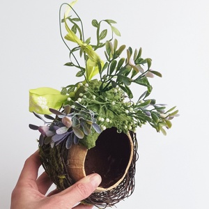 Madáretető gömb odú házikó - otthon & életmód - ház & kert - madáretető & itató - Meska.hu