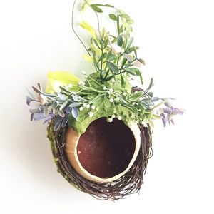 Madáretető gömb odú házikó, Otthon & Életmód, Ház & Kert, Madáretető & Itató, Baba-és bábkészítés, Gyurma, MESKA